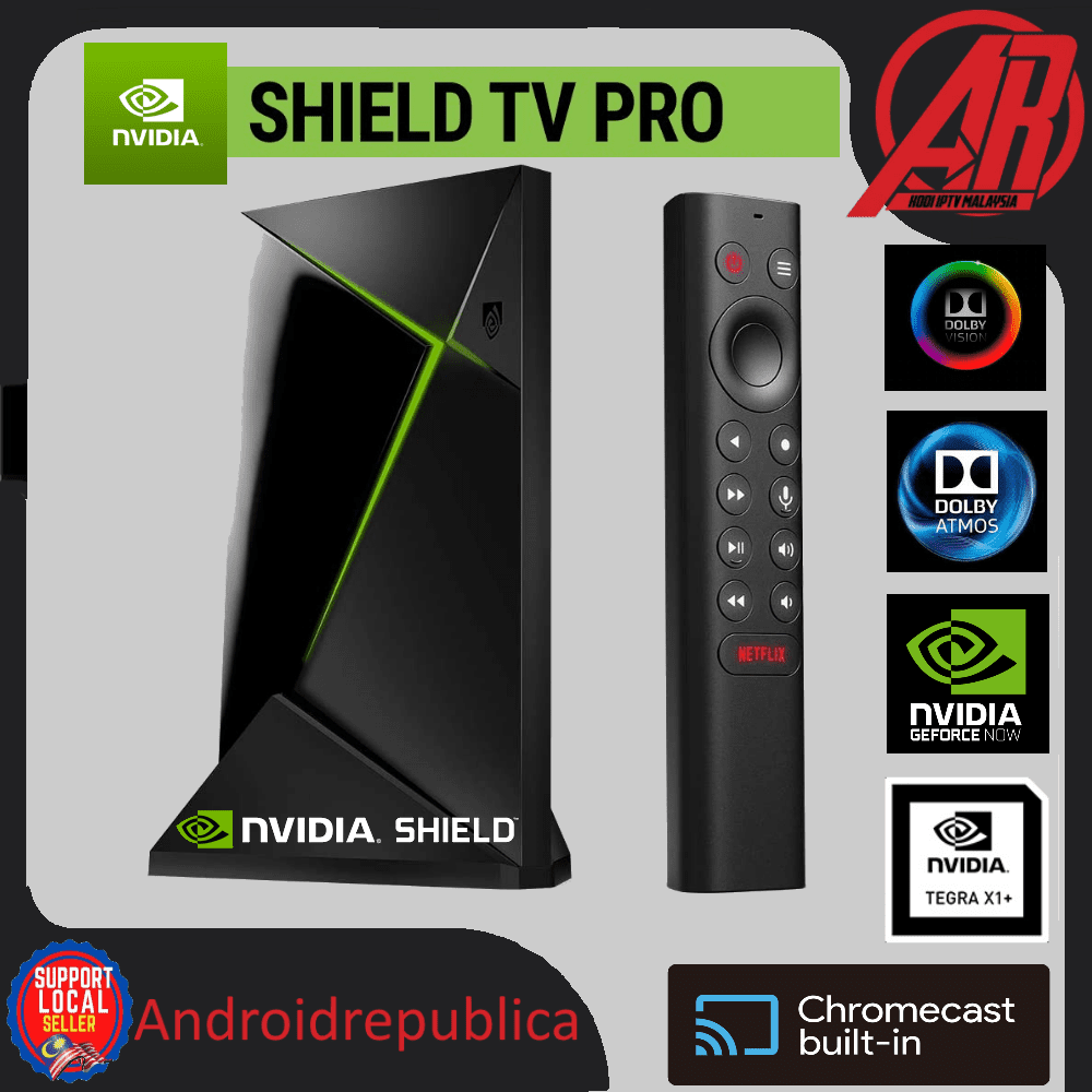 NVIDIA SHIELD Android TV Pro 4K HDR androidrepublica